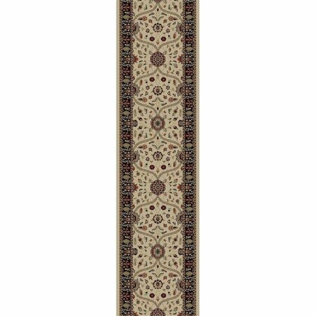 CONCORD GLOBAL TRADING 2 ft. 7 in. x 4 ft. Jewel Voysey - Ivory 49023
